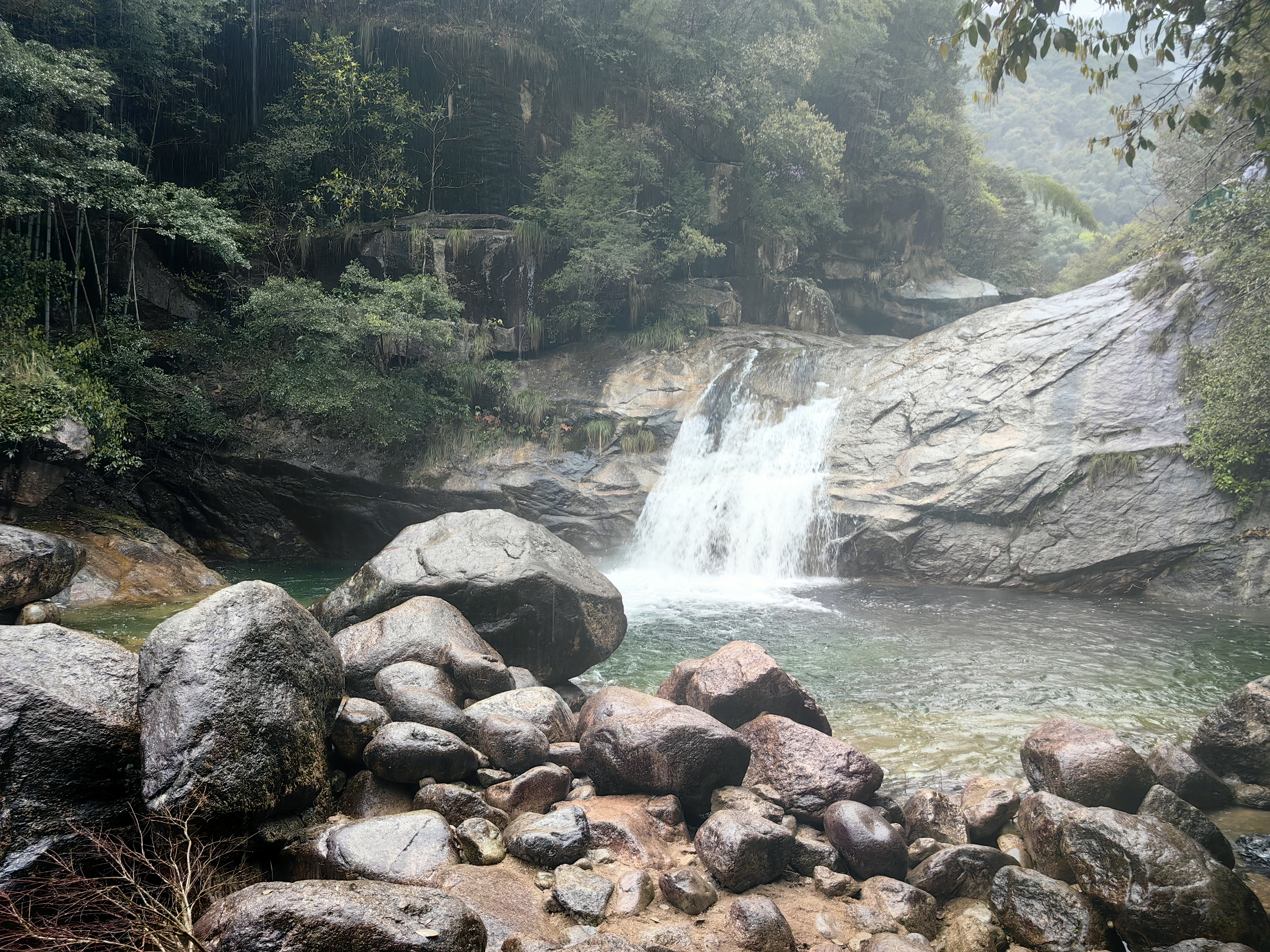 黄山翡翠谷旅游风景区素材