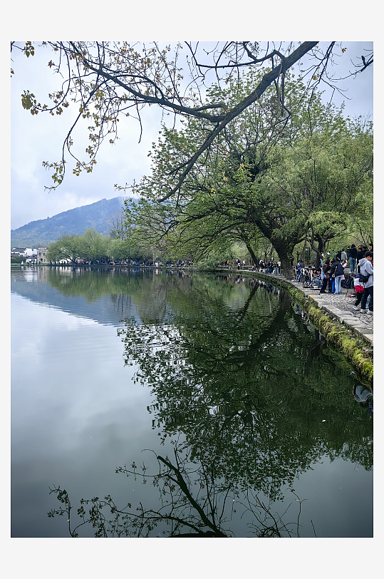 安徽宏村风景区旅游摄影图