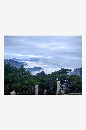 安徽黄山旅游风景摄影图
