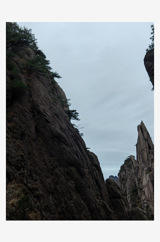 安徽黄山旅游风景摄影图