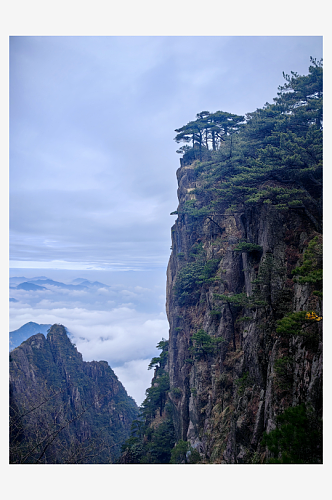 安徽黄山旅游风景摄影图