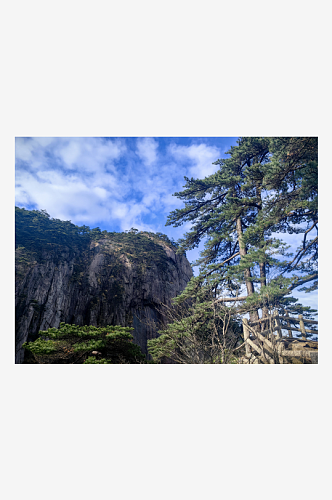 安徽黄山旅游风景摄影图