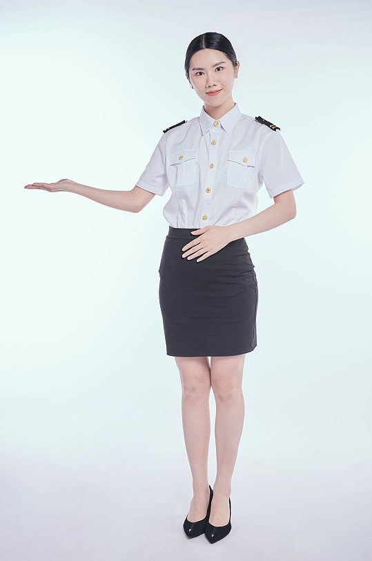 空乘航空人员摄影图元素-众图网