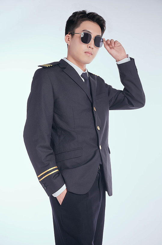 空乘航空人员摄影图元素-众图网