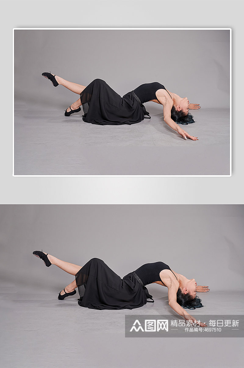 现代舞蹈跳舞人物摄影图片素材