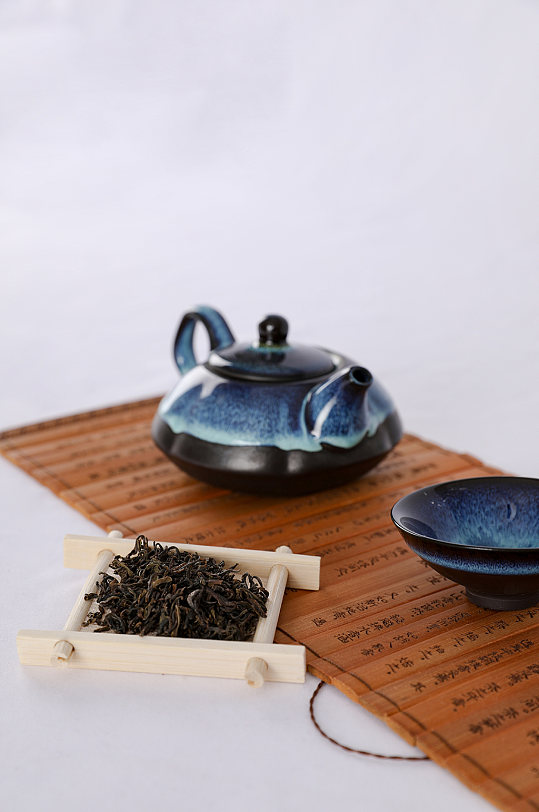 天目釉窑变茶具茶壶茶碗茶道茶文化摄影图片