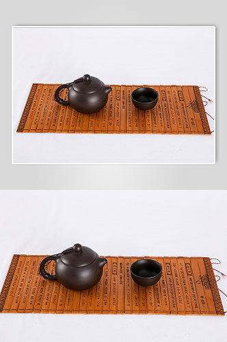 紫砂茶壶茶杯茶具茶道中式茶文化摄影图片