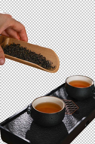 倒茶茶具茶道茶文化摄影免抠PNG图片