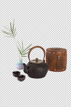 茶具茶道摄影免抠PNG图片
