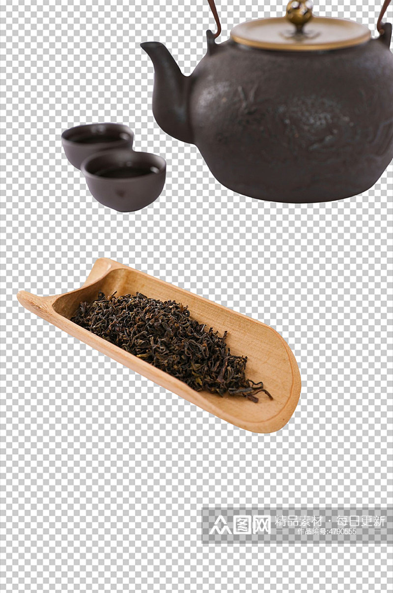 绿茶茶叶茶具茶道茶文化摄影免抠PNG图片素材