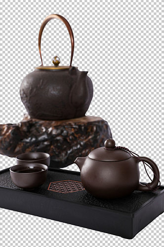 紫砂茶具茶道茶文化摄影免抠PNG图片