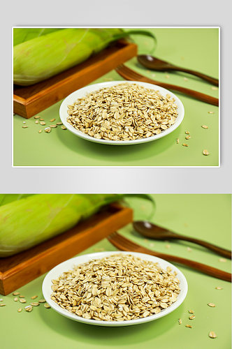 玉米糙米食材五谷杂粮粮食摄影图照片