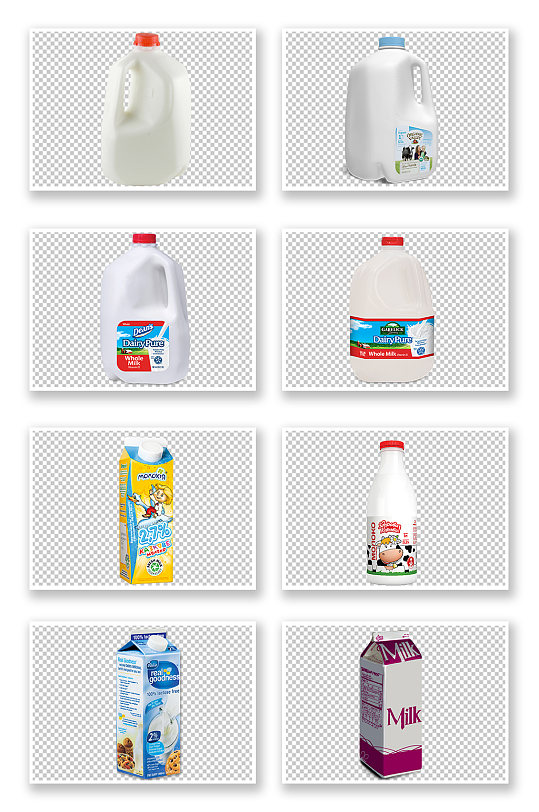 PNG免抠素材牛奶饮品
