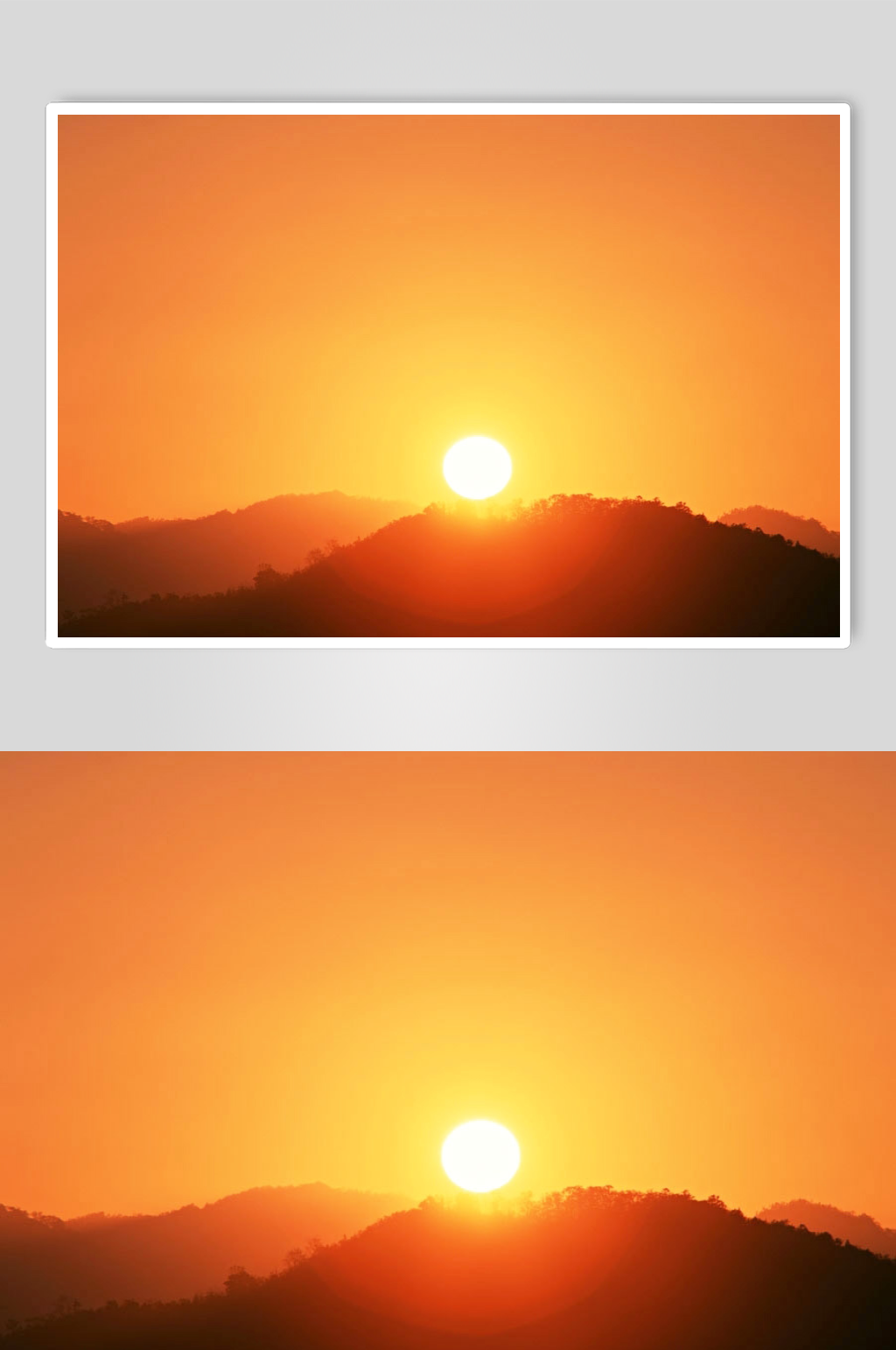 夕阳晚霞日落傍晚黄昏素材
