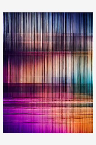 流动色彩背景AI数字艺术