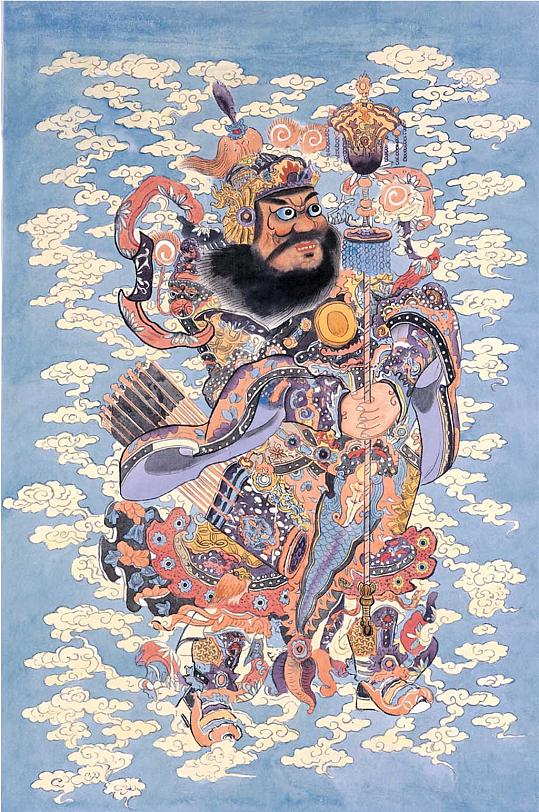 高清钟馗门神贴画