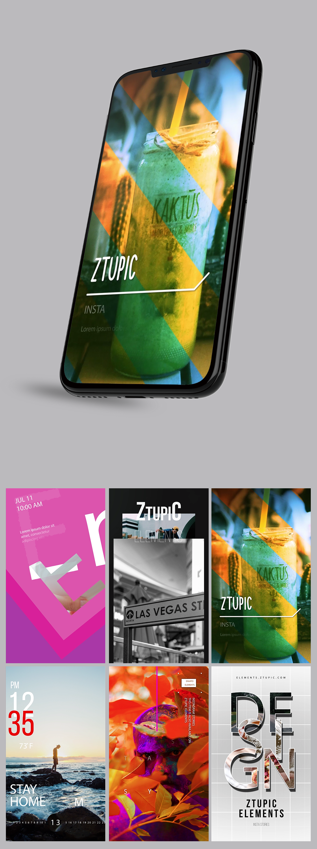 时尚APP广告应用视频模板素材