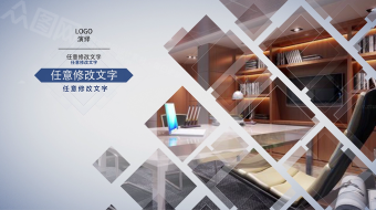 简洁公司企业年会宣传视频模板-众图网