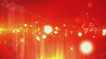 红金粒子党政颁奖动态视频背景-众图网
