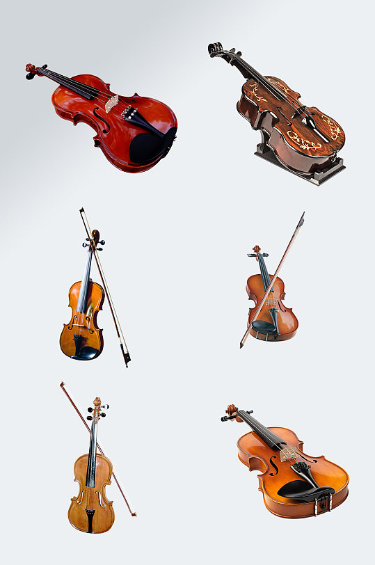 西洋乐器小提琴素材
