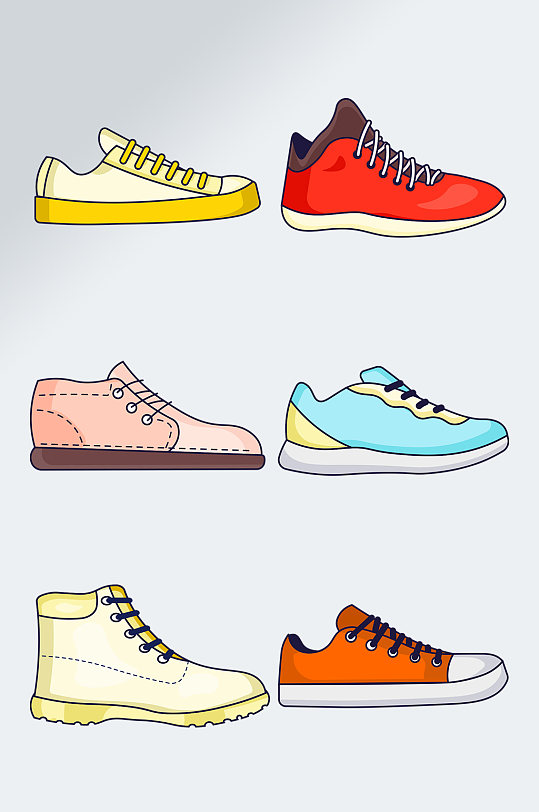 男士球鞋运动鞋素材