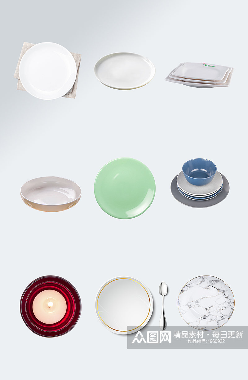 餐具盘子厨房用品素材素材