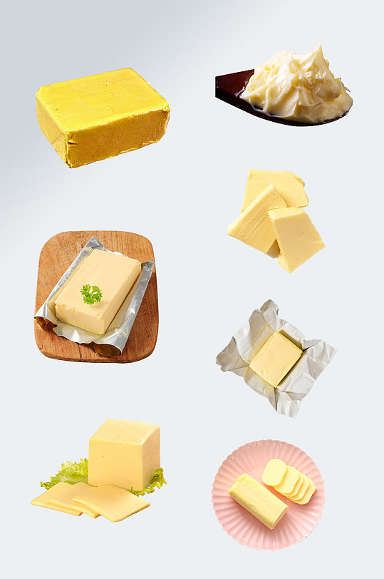 美味黄油奶酪免扣素材
