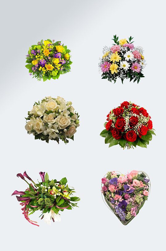 鲜花花束免扣素材
