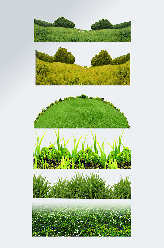绿色草坪草地设计素材