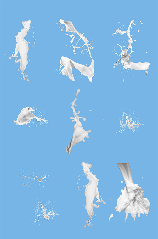动感牛奶液体飞溅元素动感液态牛奶设计素材立即下载立即下载喷溅的