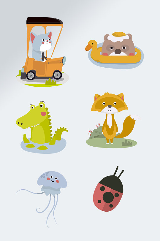 可爱象卡通图片-可爱象卡通素材下载-众图网