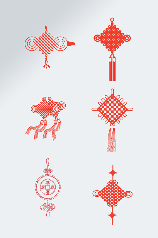 喜庆中国结元素-喜庆中国结元素图片-喜庆中国结元素素材下载-众图网