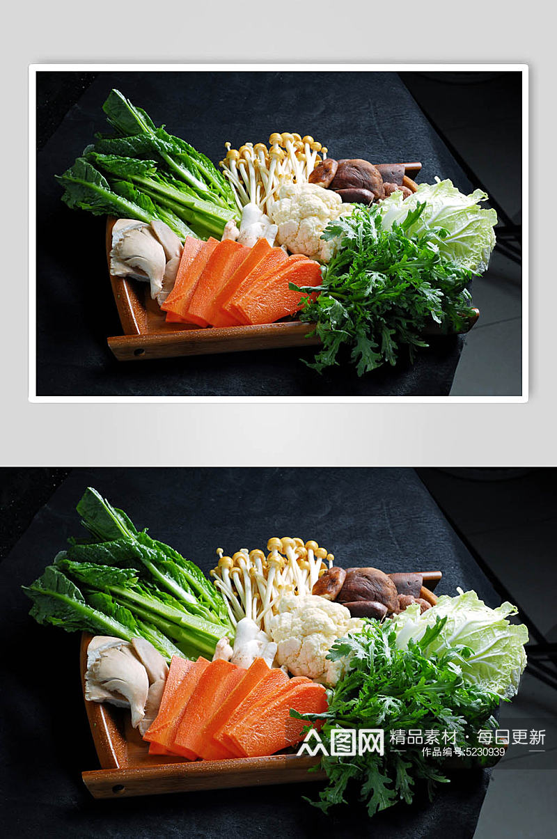蔬菜拼盘美食摄影图片素材