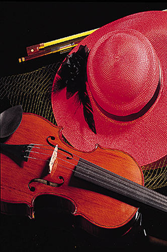 古典小提琴摄影图片