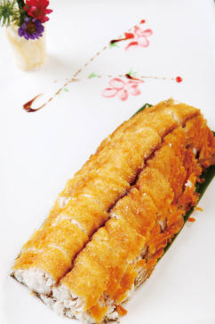 江南风沙鱼美食摄影图片