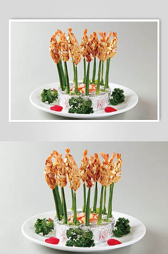 稻香虾美食摄影图片
