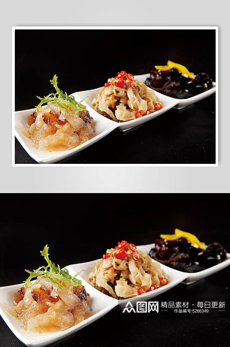 杭州脆三鲜美食摄影图片素材