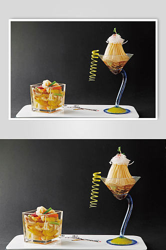 捞汁鲍鱼拌坛子泡菜美食摄影图片