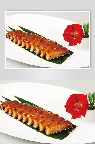 日式烤鳗鱼美食摄影图片