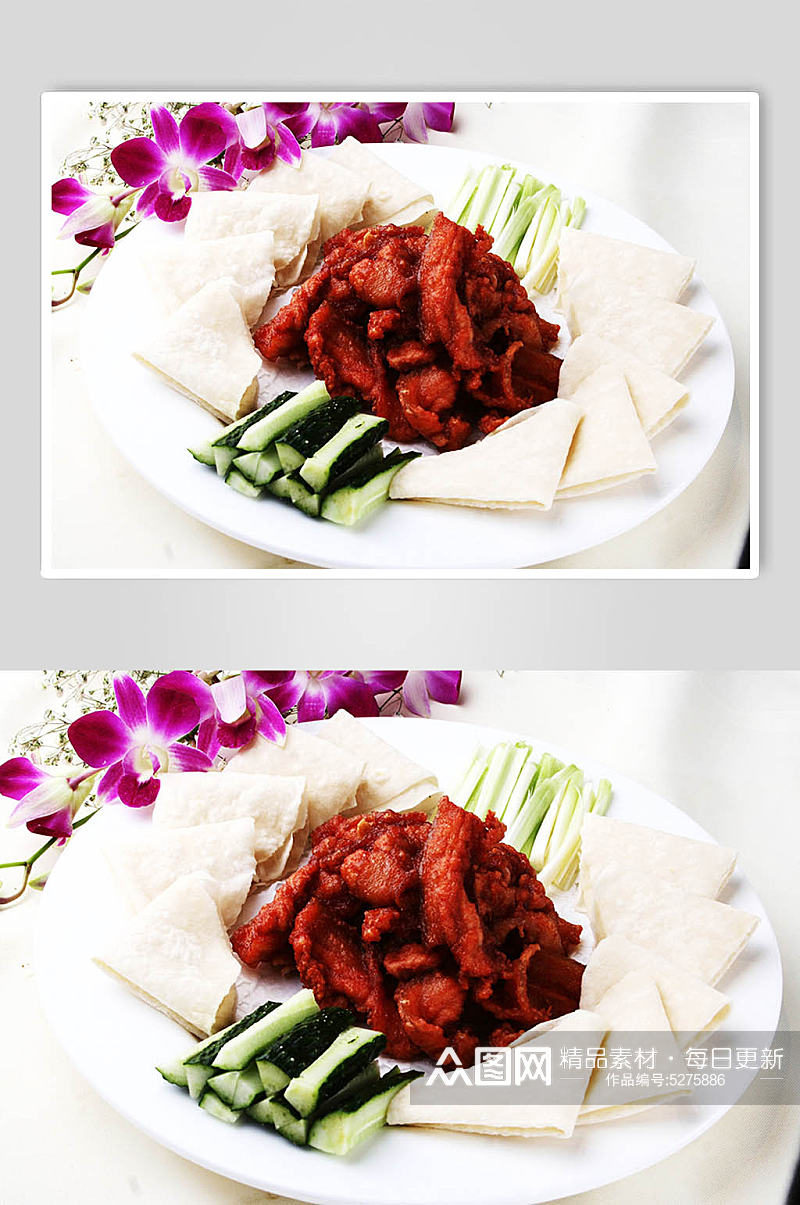 台湾脆卤肉美食摄影图片素材