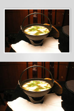 清汤火锅美食摄影图片