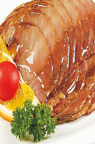 卤猪肉美食摄影图片