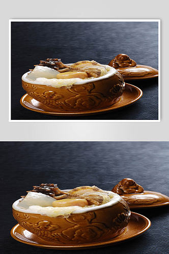 海参汤饭店中餐菜品摄影图片