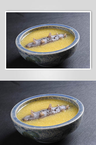 海参汤菜品摄影图片