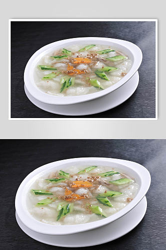 丝瓜肉丸汤美食摄影图片