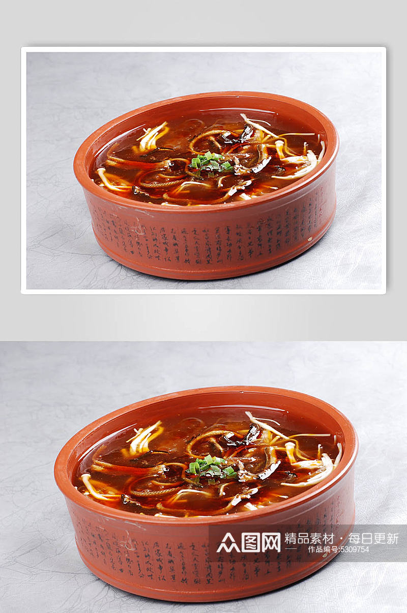 红油豆腐丝美食摄影图片素材