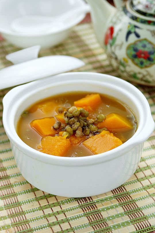 绿豆汤家常菜美食摄影图片