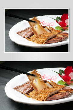卤肉拼盘美食摄影图片