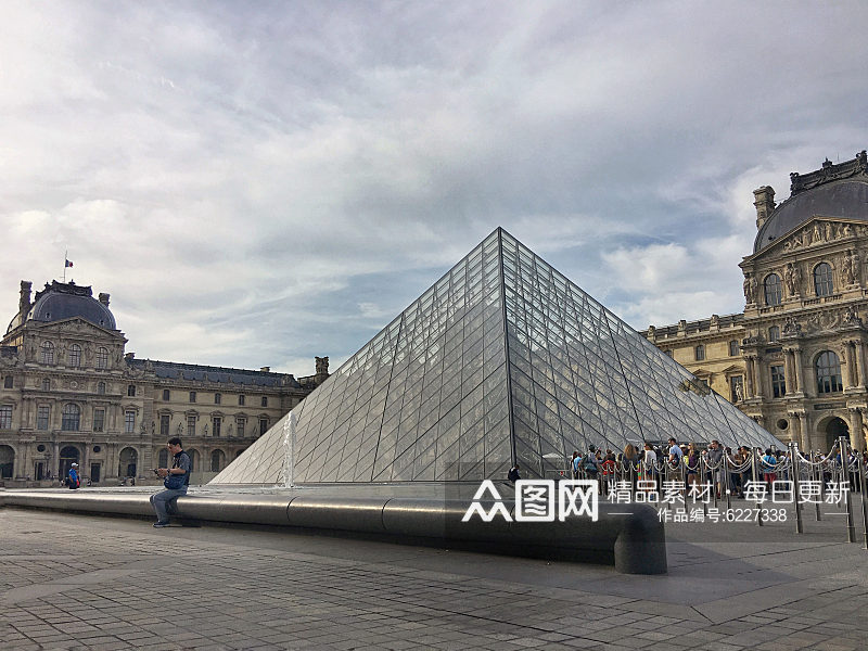 创意高清法国建筑风景图片素材