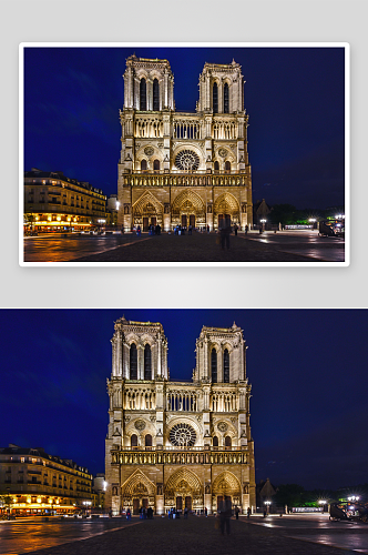 创意高清法国建筑风景图片